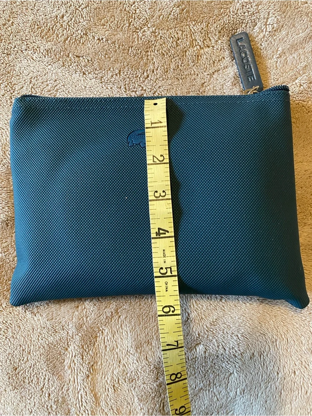 Lacoste Dark Teal Toiletry Pouch
